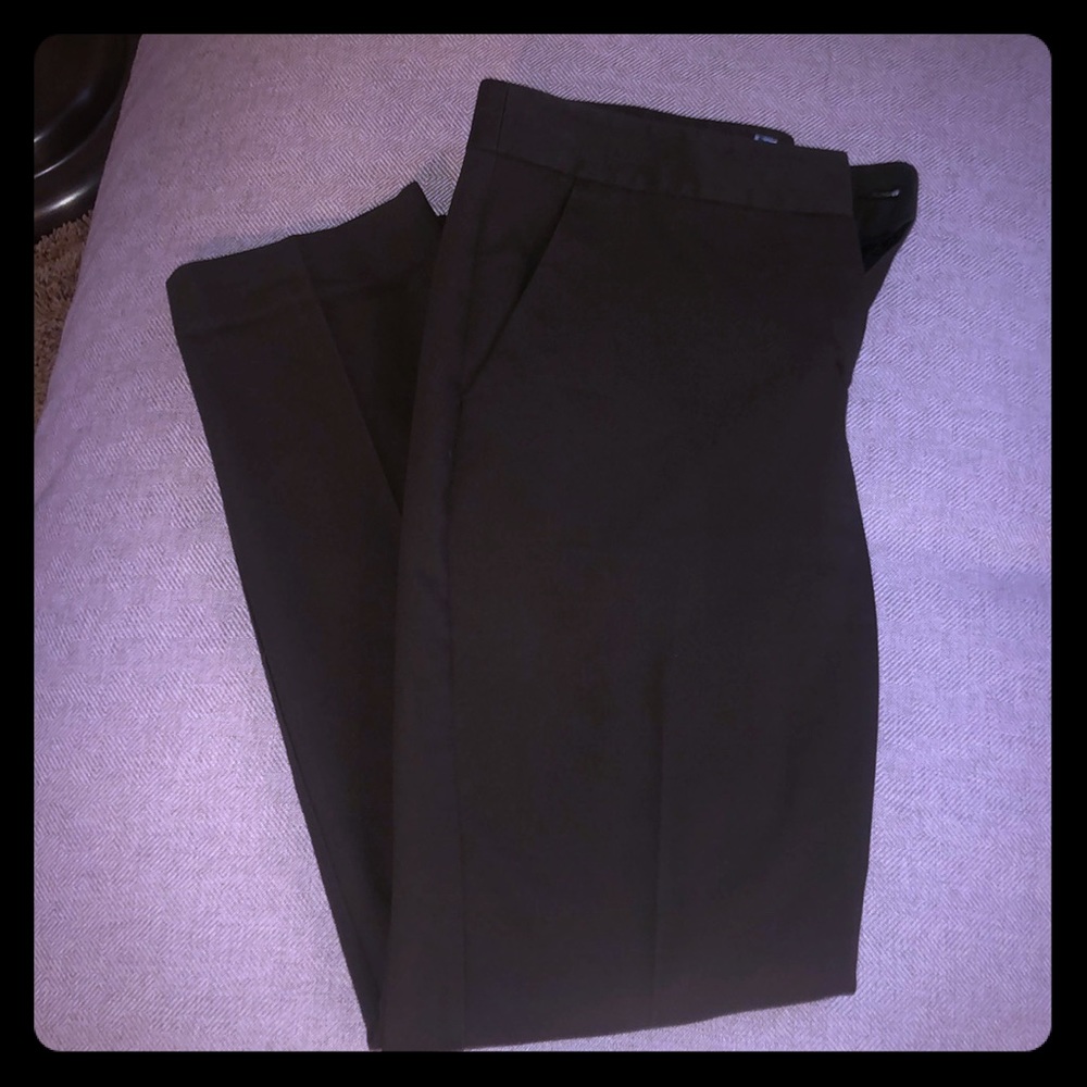 Express green slacks